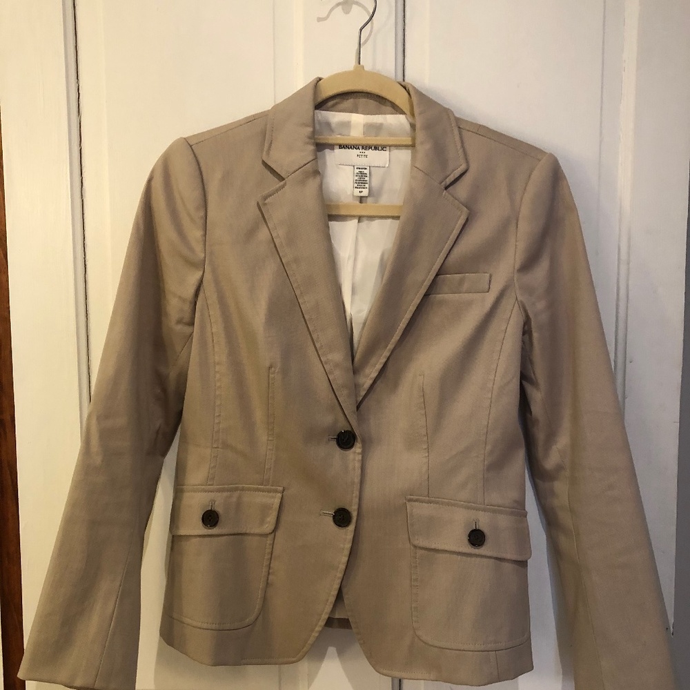 Banana Republic Petite Blazer Size 4